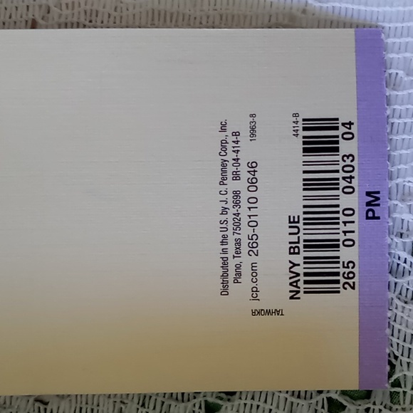 St. John's Bay Women's Navy Wool Blend Coat With Removable Hood Size Petite Med - Picture 8 of 14